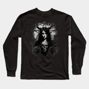 Gothic girl Long Sleeve T-Shirt